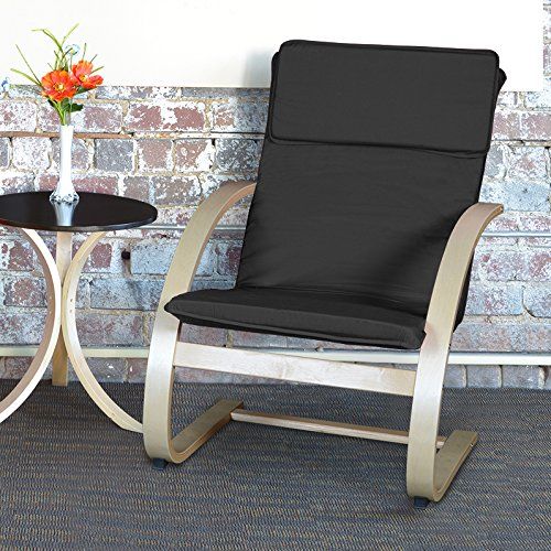  Niche Mia Reclining Bentwood Chair,NaturalBlack