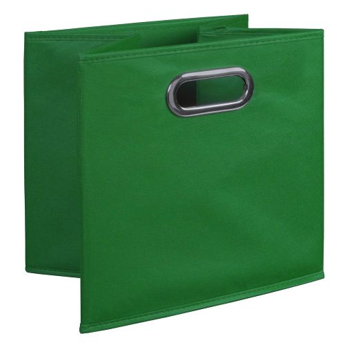  Niche Set of 12 Cubo Foldable Fabric Bins- Green