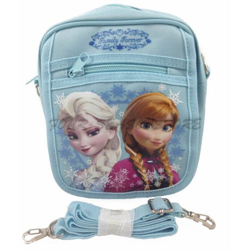  Nick Disney Frozen Queen Elsa Camera Bag Case Little Girl Bag Handbag Licensed - Baby Blue
