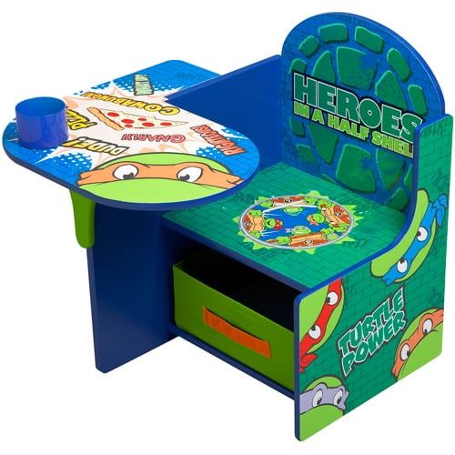  Nickelodeon Teenage Mutant Ninja Turtles Chair Desk with Storage Bin by Delta Children