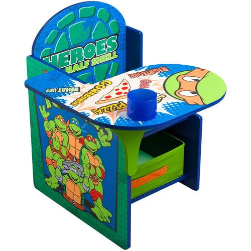  Nickelodeon Teenage Mutant Ninja Turtles Chair Desk with Storage Bin by Delta Children