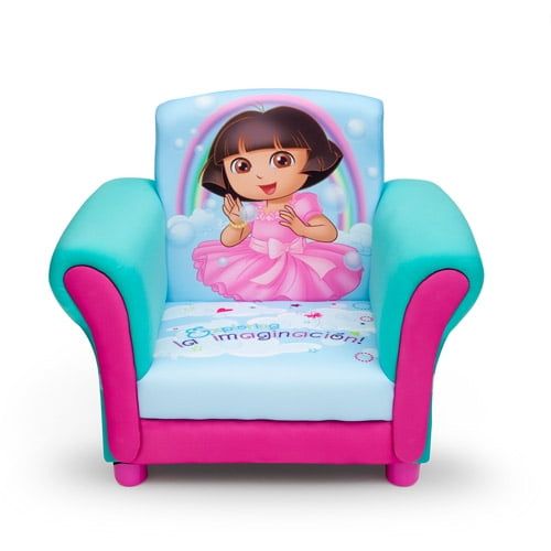  Nickelodeon Nick Jr. Dora the Explorer Kids Upholstered Chair by Delta Children