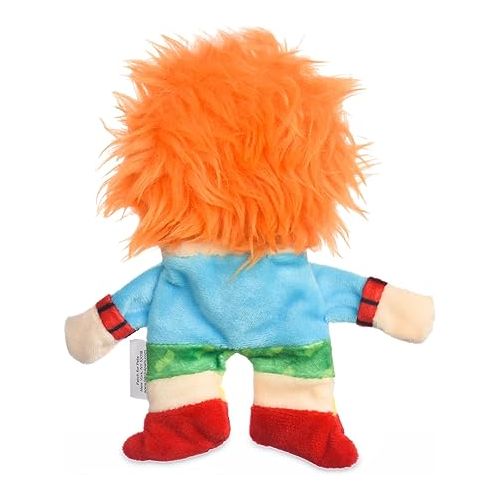  Nickelodeon for Pets Rugrats Chuckie Finster Flattie Plush Crinkle Dog Toy | 6 Inch Crinkle Toys for Dogs Nickelodeon Toys - Rugrats Toys for Dogs from Nickelodeon 90s | Small Plush Toys for Dogs