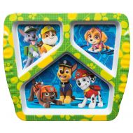 Nickelodeon PWPB-0010-C Paw Patrol Kids Divided Plates, 7.6 by 8.8 Rocky, Rubble & Skye