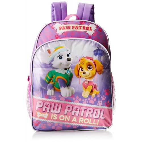  Nickelodeon Girls Paw Patrol Backpack, Purple, One Size