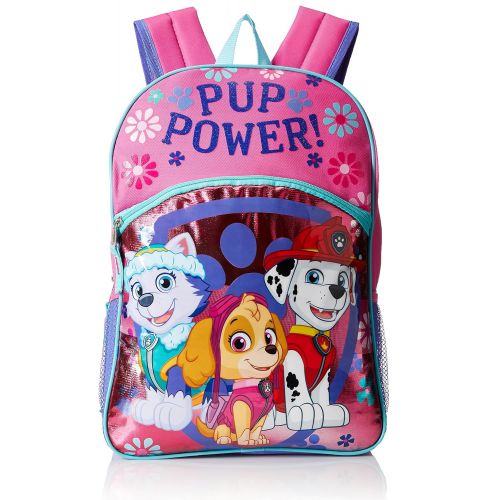  Nickelodeon Paw Patrol Little Girls Pup Power! 16 Backpack, Pink, 16