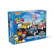 Nickelodeon Build A Story Paw Patrol Rescue Vehicles Building Playset, Multi-Color