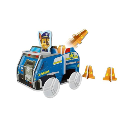  Nickelodeon Build A Story Paw Patrol Rescue Vehicles Building Playset, Multi-Color