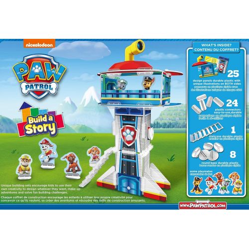  Nickelodeon Build A Story 13010 Paw Patrol Look Out Tower Stem Building Playset, 10 x 14, Multicolor (Pack of 64)
