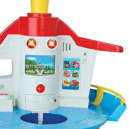  Nickelodeon PAW Patrol My Size Lookout Tower with Exclusive Vehicle, Rotating Periscope & Lights & Sounds