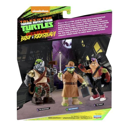  Nickelodeon Teenage Mutant Ninja Turtles Bebop in 80s Outfit Action Figure