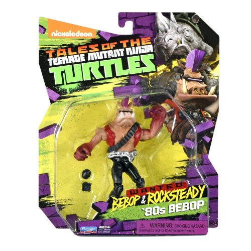  Nickelodeon Teenage Mutant Ninja Turtles Bebop in 80s Outfit Action Figure