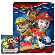 Nickelodeon Disneys Paw Patrol Pals Pillow and Throw 2 pieces Blanket Set