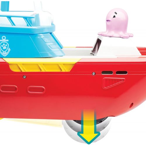  [아마존 핫딜] Nickelodeon PAW Patrol Sea Patrol - Sea Patroller Transforming Vehicle with Lights & Sounds, Ages 3 & Up