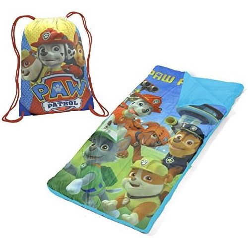  [아마존베스트]Nickelodeon Paw Patrol Drawstring Bag with Sleeping Sack