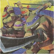 Nickelodeon Teenage Mutant Ninja Turtles Lunch Napkins (16-Pack).