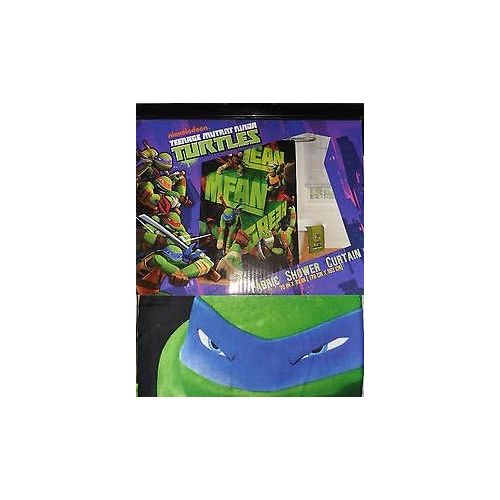  Nickelodeon Teenage Mutant Ninja Turtles Fabric Shower Curtain