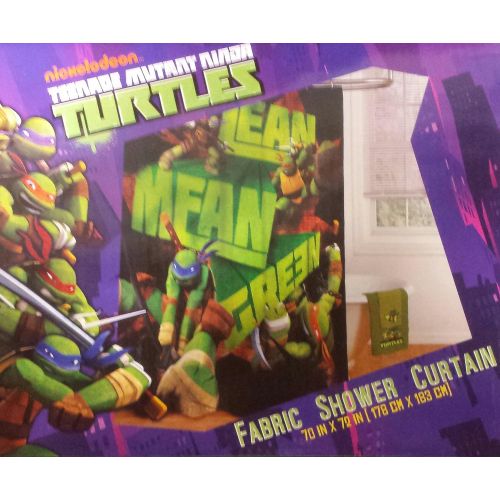  Nickelodeon Teenage Mutant Ninja Turtles Fabric Shower Curtain