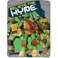 Nickelodeon Teenage Mutant Ninja Turtles Throw Royal Raschel Blanket Good Guys