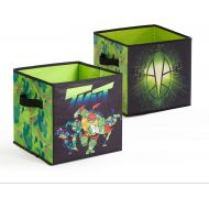 Nickelodeon Teenage Mutant Ninja Turtles 2 Pack Storage Cubes, 10X10