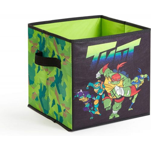  Nickelodeon Teenage Mutant Ninja Turtles 2 Pack Storage Cubes, 10X10