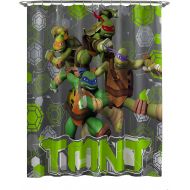 Nickelodeon Teenage Mutant Ninja Turtles Crash Landing Shower Curtain