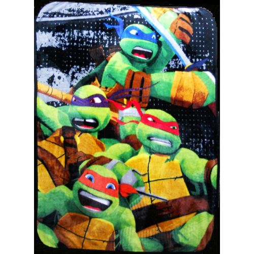  Nickelodeon Teenage Mutant Ninja Turtles Silk Touch Throw Blanket 40 X 50