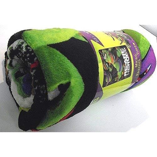  Nickelodeons Teenage Mutant Ninja Turtles, We Are Heroes Micro Raschel Throw Blanket, 46 x 60, Multi Color