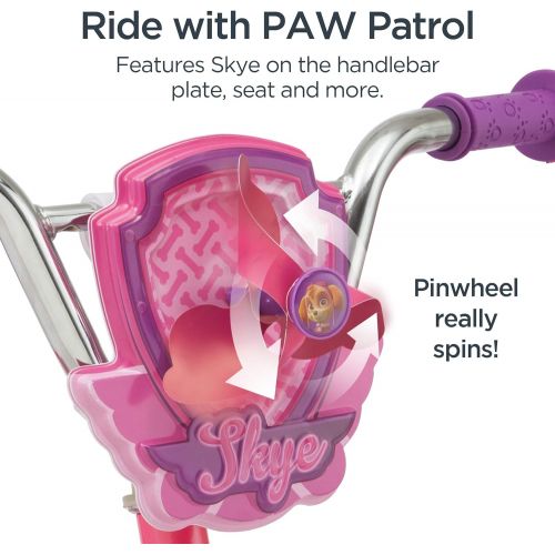  Nickelodeon Paw Patrol Kids Bike, 12-16-Inch Wheels, Toddlers to Kids ages 3 Years and Up, Training Wheel Options, Steel Frame, Multiple Colors