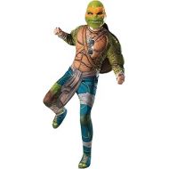 Nickelodeon Rubies Costume Mens Teenage Mutant Ninja Turtles Movie Deluxe Adult Muscle