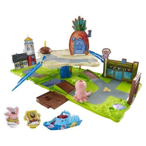  Nickelodeon Matchbox Pop Up Spongebob Squarepants Playset