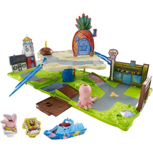  Nickelodeon Matchbox Pop Up Spongebob Squarepants Playset