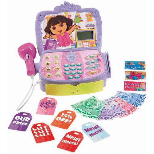  Nickelodeon Fisher-Price Dora The Explorer Shopping Adventure Cash Register