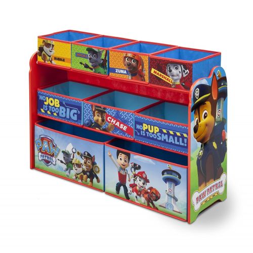  Nickelodeon Delta Children Deluxe Multi-Bin Toy Organizer, Nick Jr. PAW Patrol