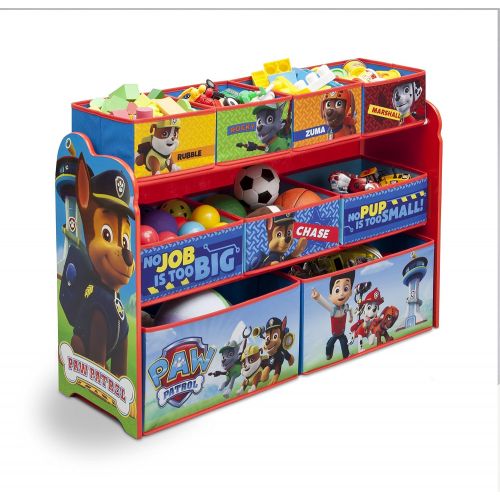  Nickelodeon Delta Children Deluxe Multi-Bin Toy Organizer, Nick Jr. PAW Patrol