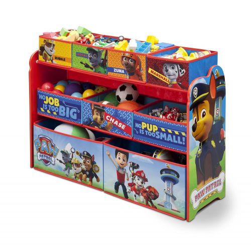  Nickelodeon Delta Children Deluxe Multi-Bin Toy Organizer, Nick Jr. PAW Patrol