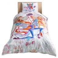 Nickelodeon Winx Wow Bloom %100 Cotton Girls Kids Duvet/Quilt Cover Set Single / Twin Size Kids Bedding
