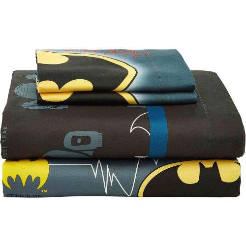  Nickelodeon Warner Bros Batman Guardian Speed Twin Sheet Set Cotton Rich