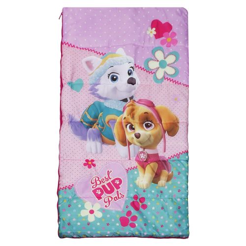  Nickelodeon Paw Patrol Girls Sleeping Bag and Carry Sack