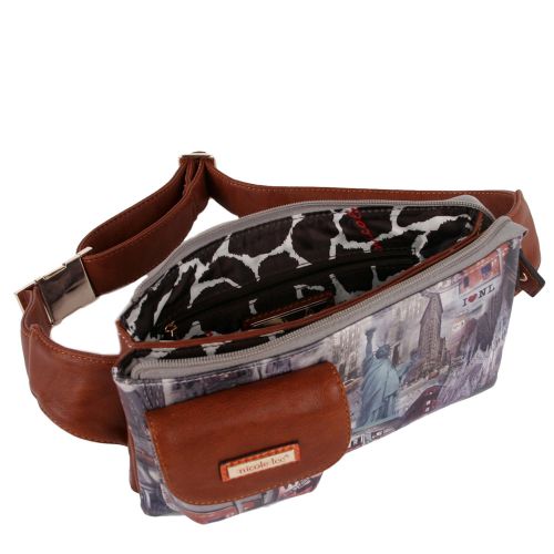  Nicole Lee Fanny Pack, New York, One Size