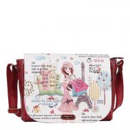 Nicole Lee Messenger Bag, Shopping Girl, One Size