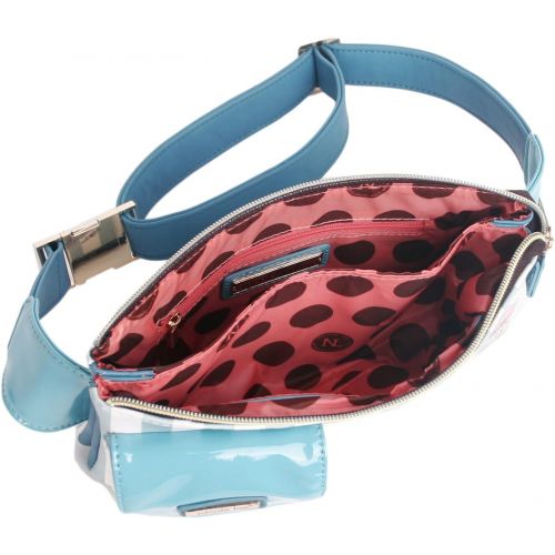  Nicole Lee Fanny Pack, Mint, One Size