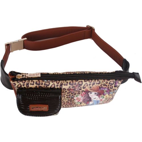  Nicole Lee Fanny Pack, Mint, One Size