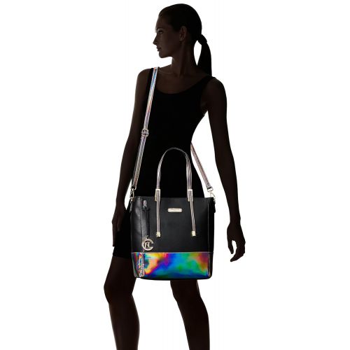  Nicole Lee Shppper Bag, Black, One Size