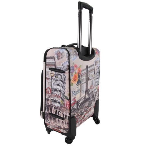  Nicole Lee Cleo 20 Expandable 4 Carry-on Print(Europe)