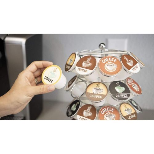  [아마존베스트]NIFTY 5636C 36 Capacity Chrome K-Cup Carousel, 1 size