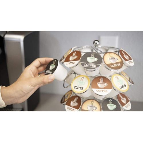  [아마존베스트]NIFTY 5636C 36 Capacity Chrome K-Cup Carousel, 1 size