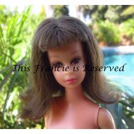 NiftySixties RESERVED for MARK ~ Vintage Mattel First Issue 1140 Francie Doll with Straight Legs (1966) Beautiful Brunette! So Sweet!