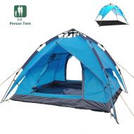 Night Campmore 2 3 4 Person Pop Up Tent, Automatic Easy Set Up Tent for Family Camping with Carry Bag