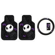 Nightmare Before Christmas Steering Wheel Cover and Floor Mat Combo (3 pcs)